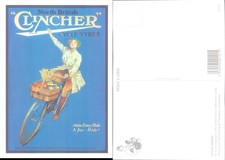 North British Clincher Cycle Tyres The Rubber Co LTD Advertising Bicycle Art