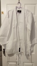 Martial Art Costume Karate Uniform Adults Judo Gi Set White see description New