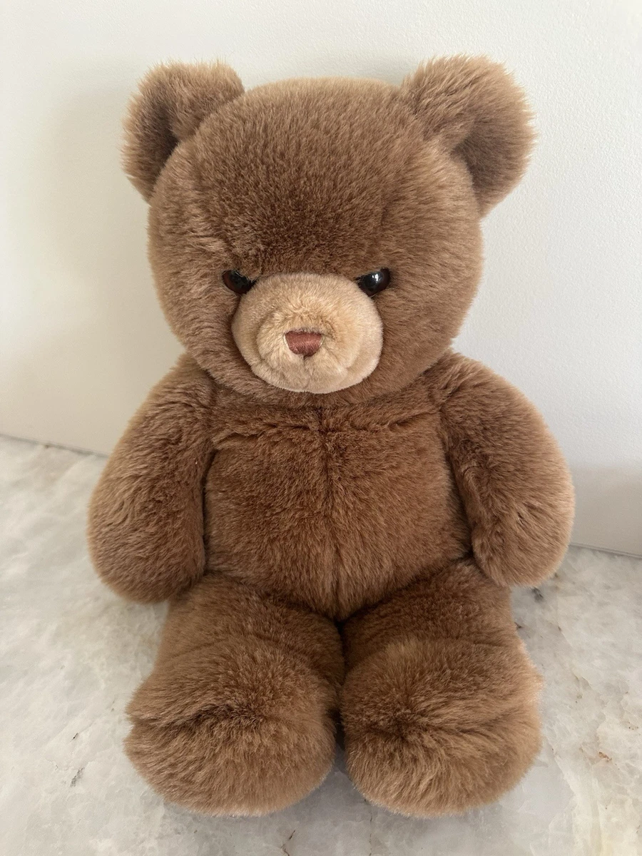 レトロ GUND 1983 ブラウンベアぬいぐるみ [エンブレム付] テディベア レトロ GUND 1983 ブラウンベアぬいぐるみ [エンブレム付] テディベア