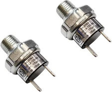 Pair of Air Pressure Switch 135-175 PSI Tank Mount Type 2 Pack, 