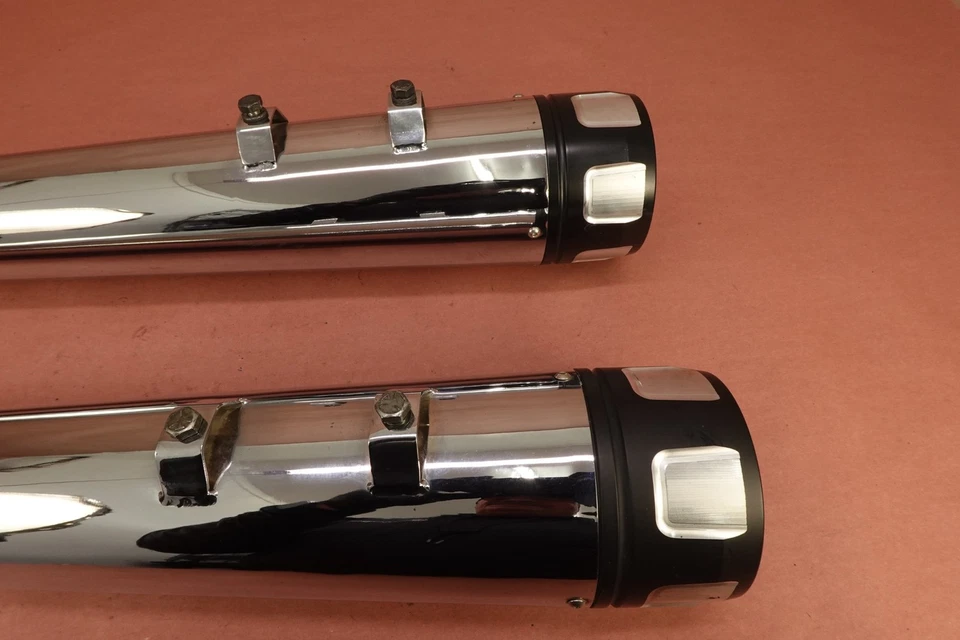 Juego de tubos silenciadores de escape Harley Davidson Road King FLHR 2007-2011 Foto 4 de 4