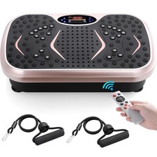 Vibration Plate Exercise Machine Home Fitness Body Shaper Fat Burn Muscle Build