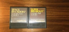 1983 Atari Home Computer 400-8 XL"Space Invaders" Super" Video Game Cartridges