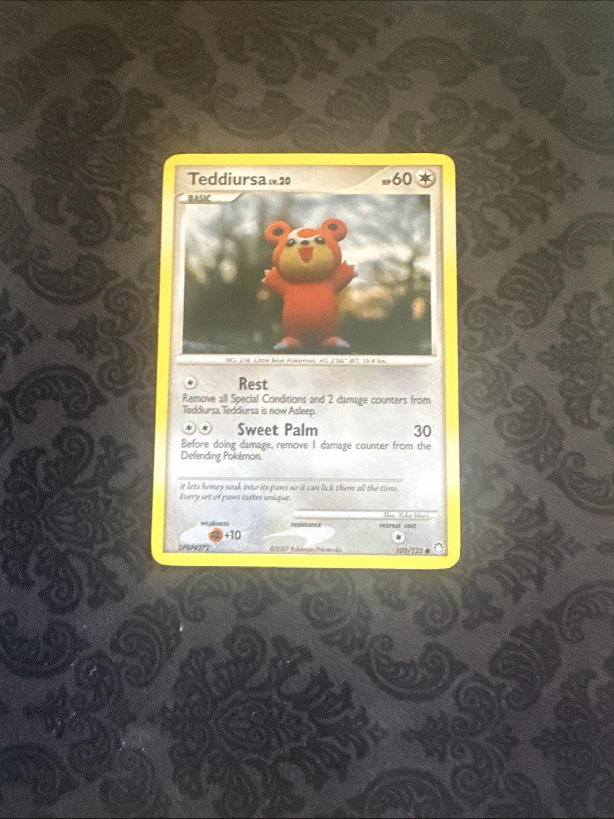 Pokemon - Teddiursa - 105/123 - Common - Mysterious Treasures