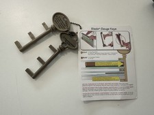 Ultra Rare! Sizzix Guage Keys! Used To Determine Correct Sandwich Thickness-EUC!
