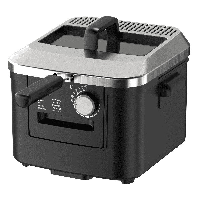4L Electric Deep Fryer 1800W Adjustable Temp Non-Stick Cooking W