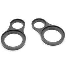 2 Pcs ABS Car Speaker Mounting Spacer 1.5 & 3...