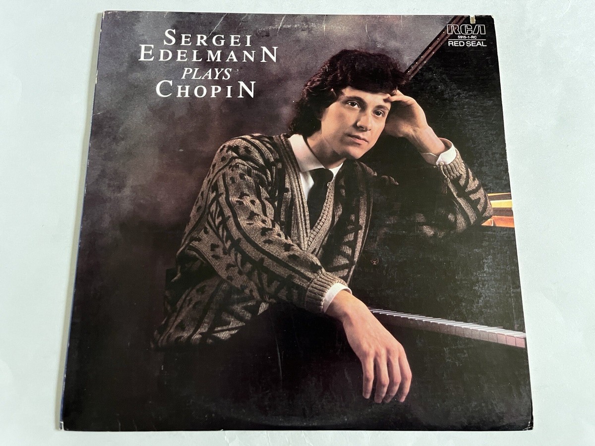 Vadim Sakharov Plays Chopin CD 2枚セット Sergei Edelmann Plays Chopin~Classical Piano~Insert~NM Vinyl~Quick