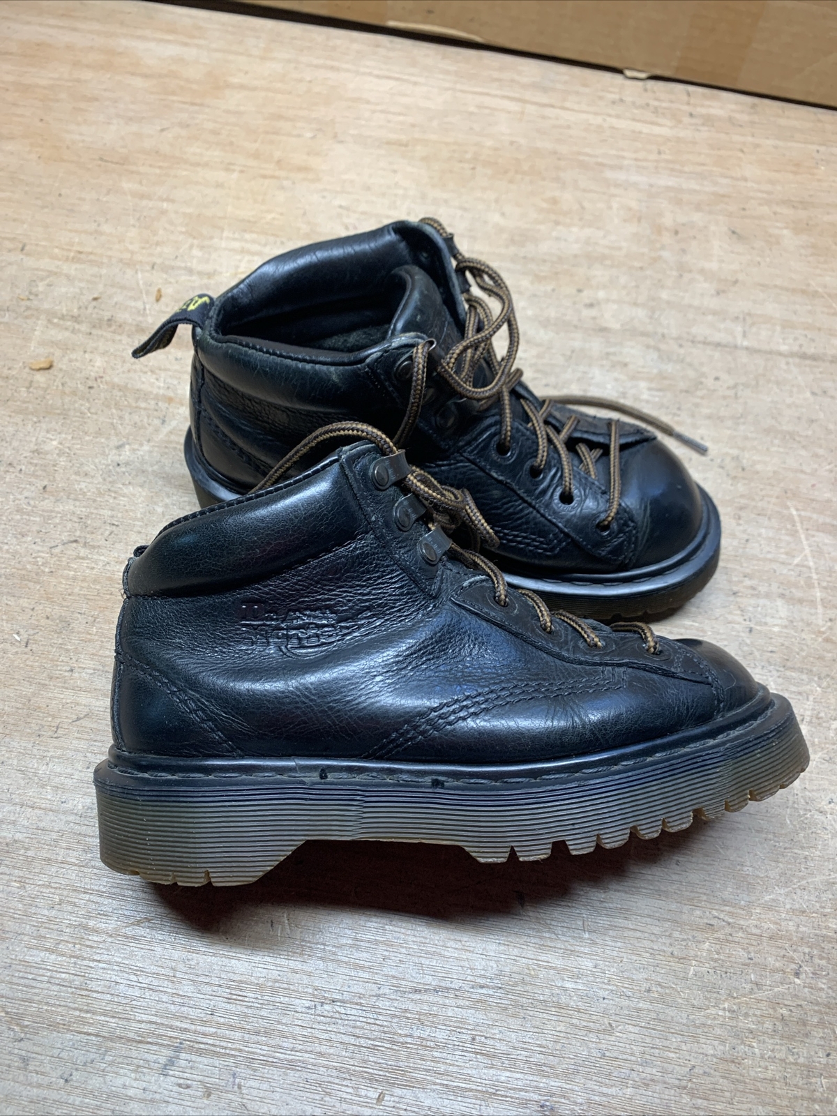 Dr. Martens Black Leather 8287 Men\'s Boots Made in England Size 12 s-l1600.jpg main image 4