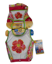 Aqua Leisure Swim School Floatation Vest and Bikini Set Pink Floral Size Small