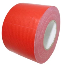 T.R.U. Industrial Duct Tape. Waterproof UV Resistant Red 4 in X 60 Yd.
