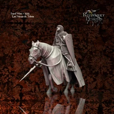 Reconquer Designs Miniatures Medieval Hard Won 1212 Mounted Crusader Knight 28mm