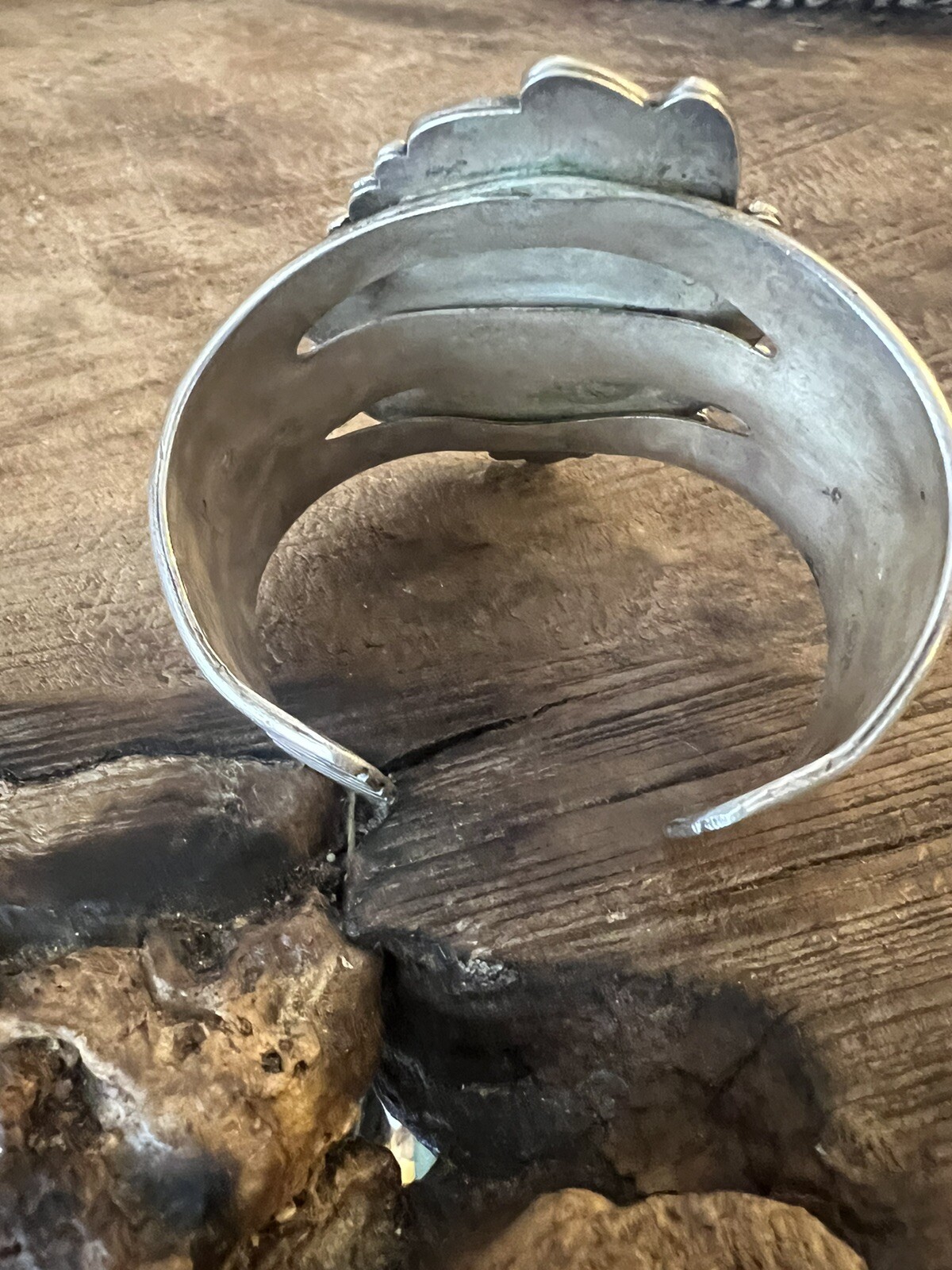 Vintage Turquoise Royston Green Native American C… - image 5