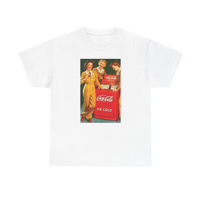Vintage Cola Soda Pop Tee, Retro Soft Drink T-Shirt, Coke Advertisement Shirt,