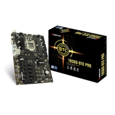 BIOSTAR TB360-BTC Pro 2.0 6Gb/s, LGA1151 Intel Motherboard