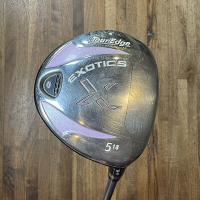Tour Edge Exotics XL 5 Fairway Wood 18* Graphite Shaft Ladies Flex RH