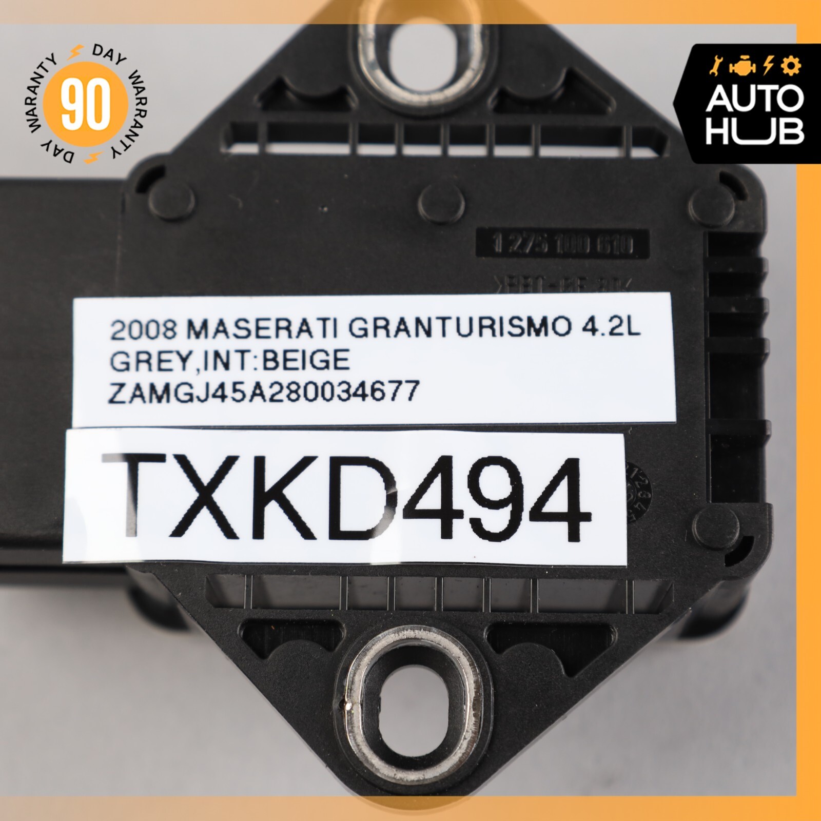 03-19 Maserati GranTurismo Quattroporte Gran Cabrio Yaw Turn Rate Sensor OEM