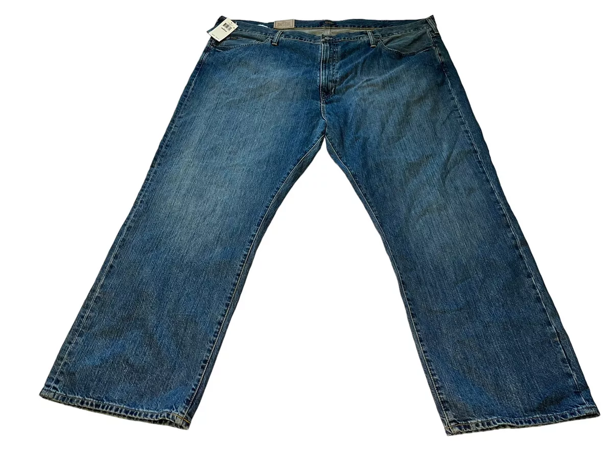 NWT POLO RALPH LAUREN Mens HAMPTON Relaxed STRAIGHT Jeans 50B x 30