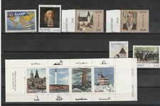 1992 ALAND Année Complète 10 V MNH MF56921