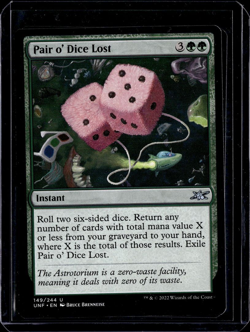 Pair o' Dice Lost (foil) Pair o' Dice Lost (foil)