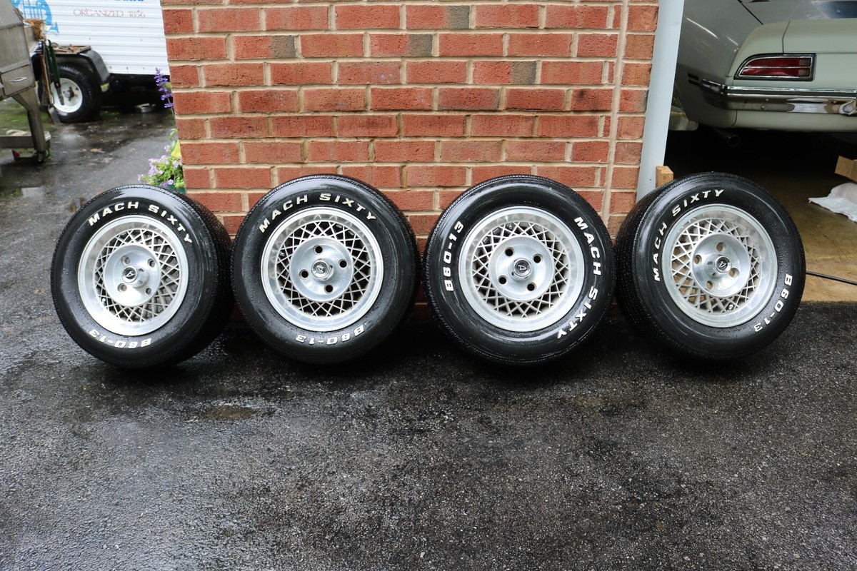 13x6 APPLIANCE WIRE MAG 13X6 WHEELS 4X120mm & TIRES HONDA ACCORD