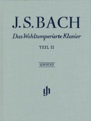 Bach The Well-Tempered Clavier Revised Edition Sheet Music Part II NEW 051480017