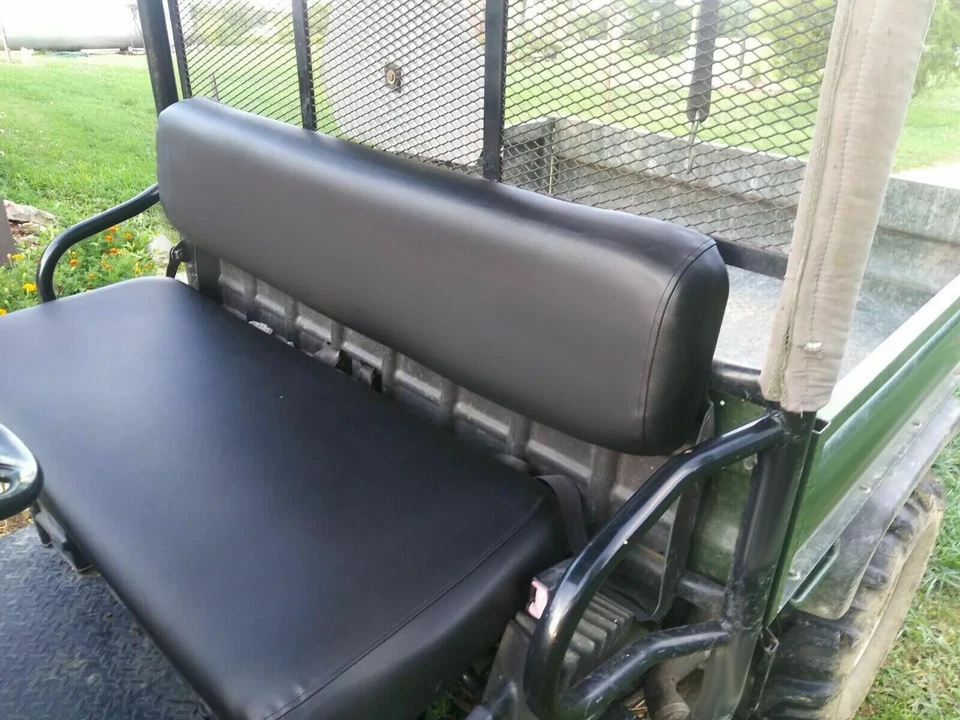 Cubierta de asiento negra para Kawasaki Mule 2500 2510 3000 3010 4X4 SE 2009-2019 Foto 3 de 4