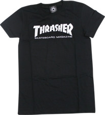 Thrasher Mag Logo Girls T-Shirt - Size: LARGE Black
