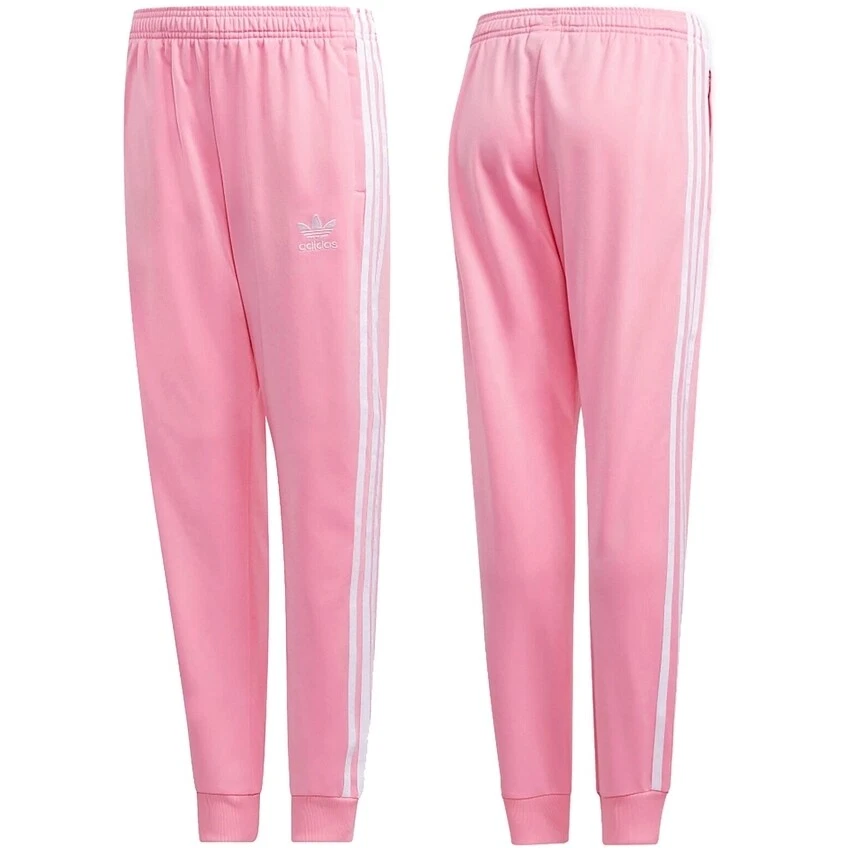 Adidas Sst Pant Girl Superstar Training Pants Jogging Pants Pink/White  [128] | eBay