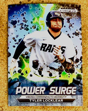 2022 Panini Prizm Draft Picks Baseball Base Power Surge Tyler LOcklear PS-TL