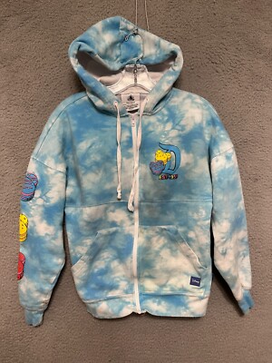 Disneyland Womens Size XS Eats Macaron Cookie Spirit Jersey Zip Up Hoodie