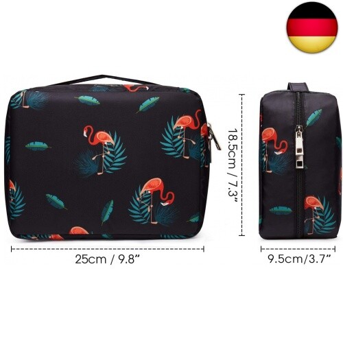 Kulturtasche Damen Gross - Kulturtasche Zum Aufhängen, Kulturbeutel für Damen & - Bild 7 von 13