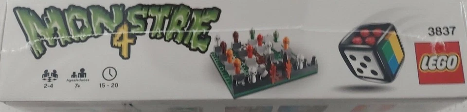 NEW SEALED Lego MONSTER 4 Dice Game board set 3837 minifig demon werewolf skull - Image 3 of 4