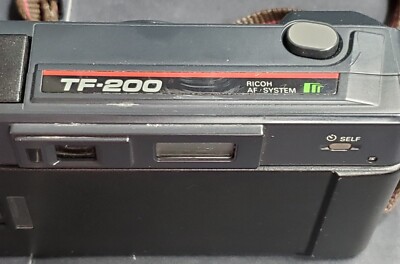 RICOH TF-200D DX AUTO 35mm Film Point & Shoot Camera | eBay