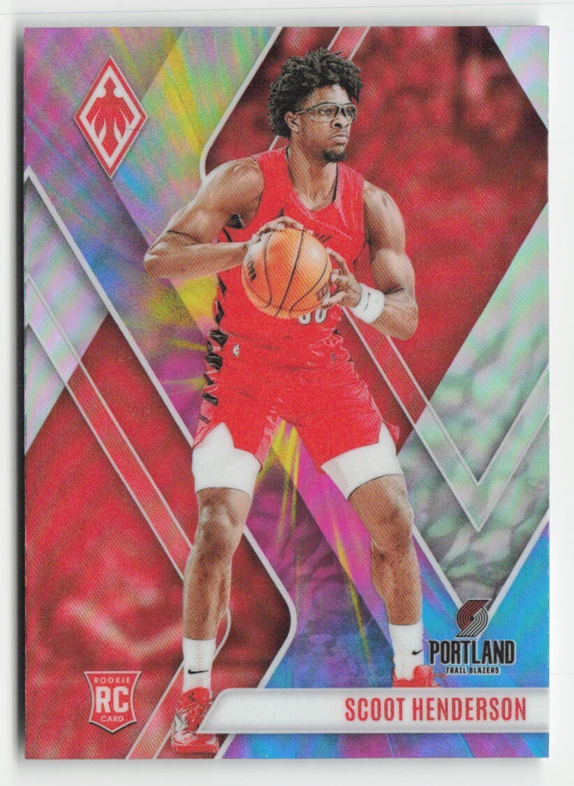 2023-24 Panini Phoenix - Rookies #298 Scoot Henderson (RC) SILVER HOLO