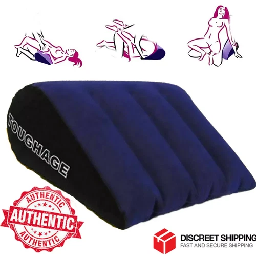 Sex Pillow Position Enhancer Wedge Bondage Furniture Cushion Couples Love Seat - Picture 13 of 24