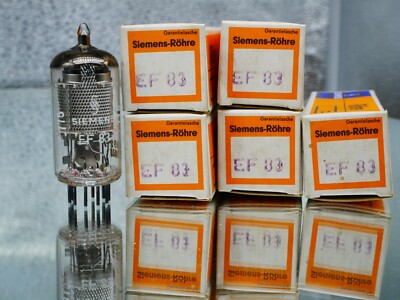 1x EF83 Siemens Pentode NOS/NIB /NEW in Box TUBE RÖHRE A1