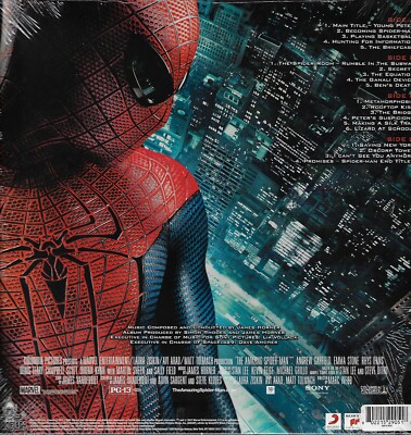 AMAZING SPIDERMAN SOUNDTRACK HASTINGS EXLUSIVE 2 LP VINYL STILL