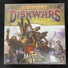 Warhammer Diskwars Hammer and Hold Expansion Fantasy Flight Games NEW SEALED