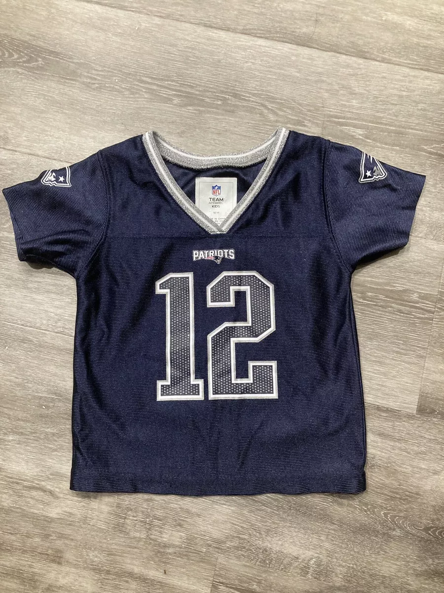 Kids NFL Patriots Jersey Tom Brady 18 Months