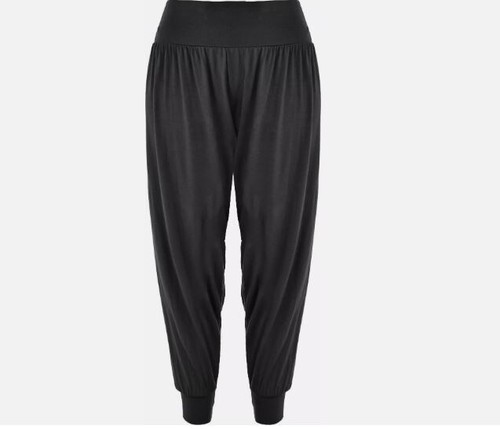 WOMENS HAREM ALI BABA PANTS LADIES TROUSERS LONG BAGGY LEGGINGS YOGA UK 8-26 - Picture 2 of 15