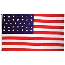 3x5 USA United States American 34 Star Stars Linear Flag 3'x5' Banner Grommets