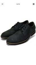 Abeo Bio Men's 110 Oxfords Casual Shoes Size 12 N Nubuck Suede Leather Black