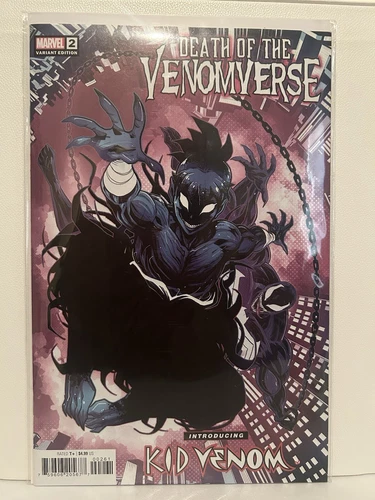 DEATH OF THE VENOMVERSE #2 LUCIANO VECCHIO 🔑1ST APPEARANCE OF KID VENOM 2023