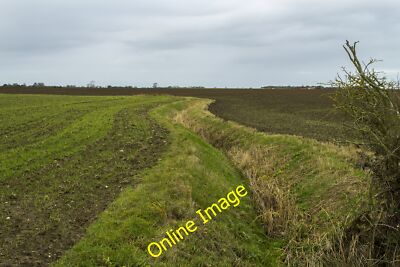 Foto 12x8 Abfluss von unbenannter Fahrspur nach Asserby Nicht viel Wasser drin am t c2013