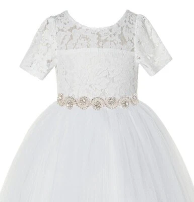 Sears First Communion Dresses Vintage Sears Girls Dress Layered Lace Flower  Girl First
