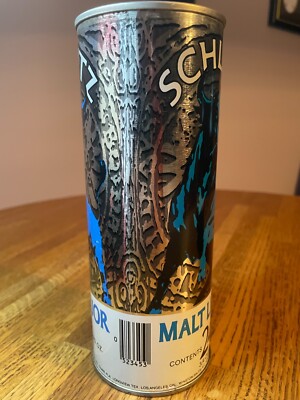 Schlitz Malt Liquor Blue Bull | 1975 Vintage 24 oz Pull Tab Can