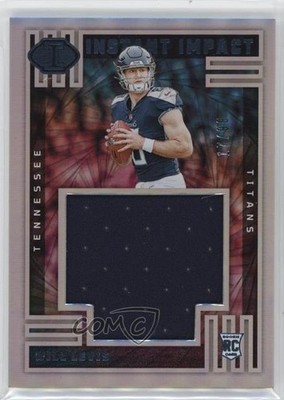 2023 Panini Illusions Instant Impact Blue 17/99 Will Levis #II-WLS Rookie RC 1p5