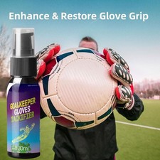 .#*.Glove Glue Mega Grip Goalkeeping Glove Spray Grips 2024 new~ C1P0