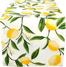 Lemon Bliss Tabletop Collection, Table Runner, 14X72